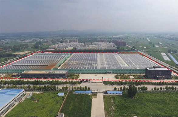 130,000 square meters built